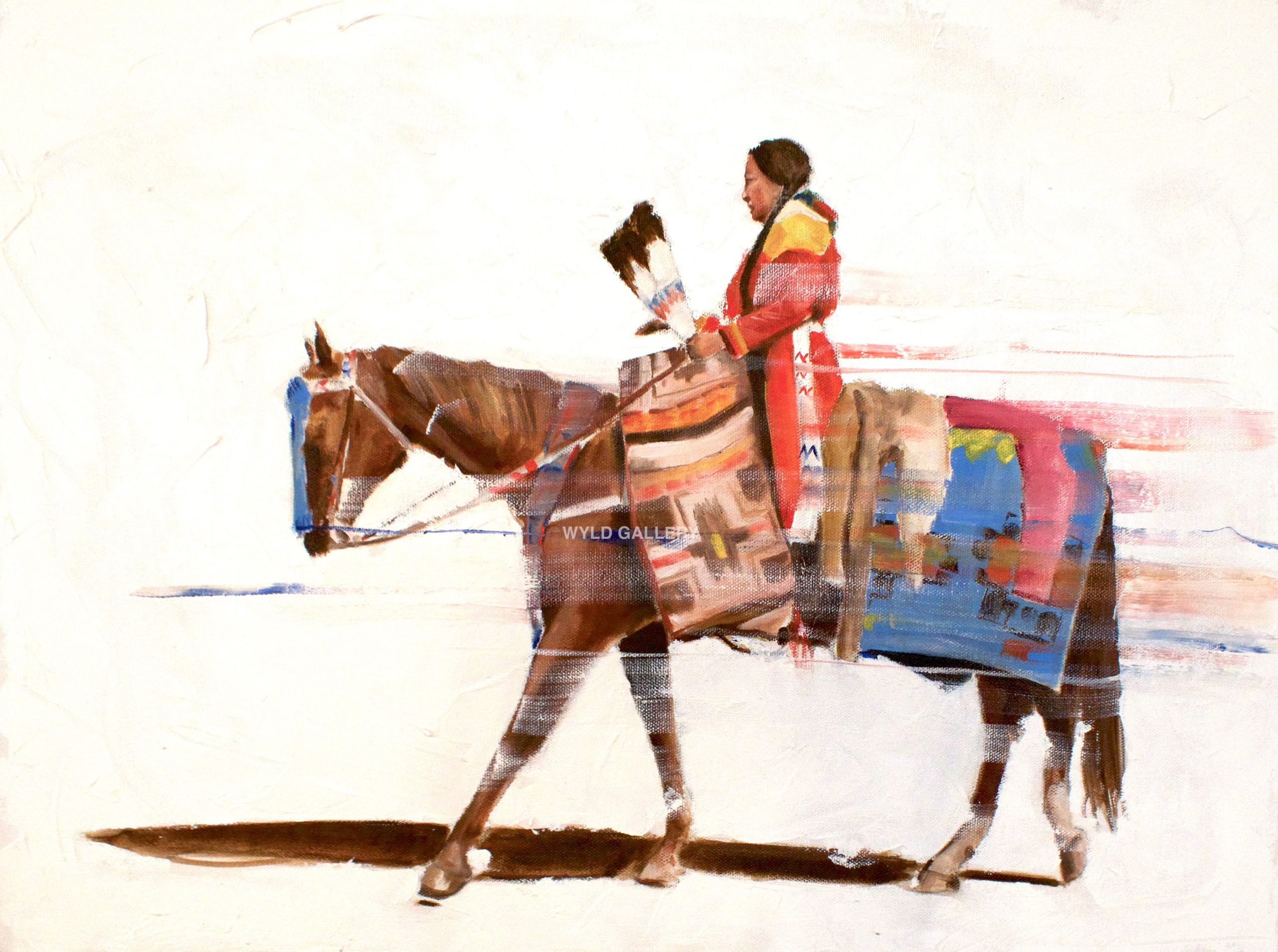 Native American Horse Painting