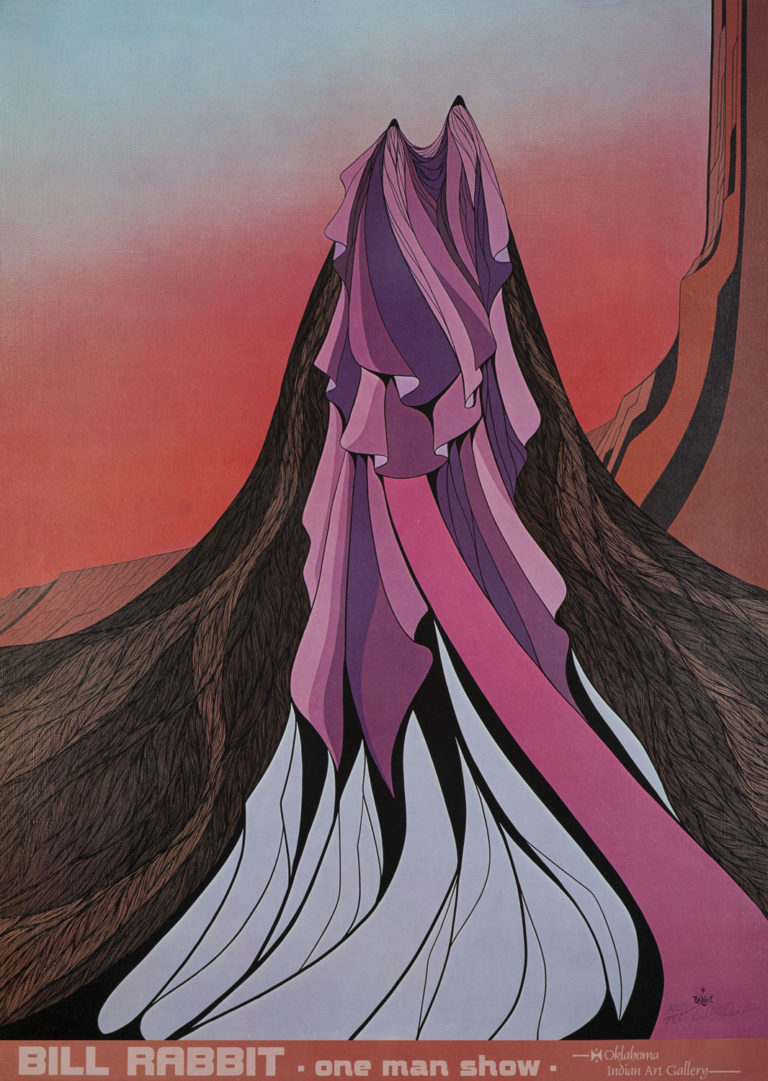 Bill Rabbit One Man Show Art Gallery Poster WYLD Gallery